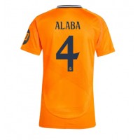 Real Madrid David Alaba #4 Bortatröja Dam 2024-25 Kortärmad